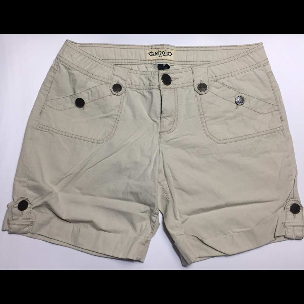 Behold khaki shorts